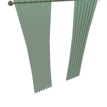 LowPoly Curtain A01